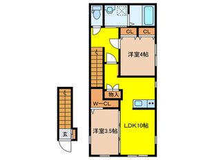 タウンハウス尾久東京の物件間取画像